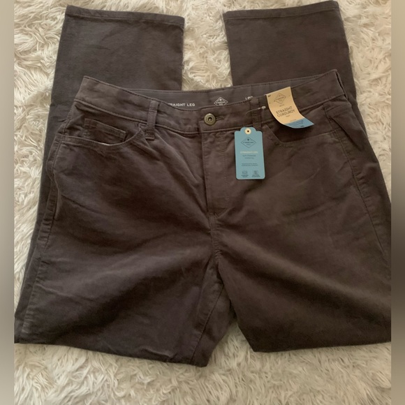 Women’s Gray Corduroy Pant - Picture 5 of 6